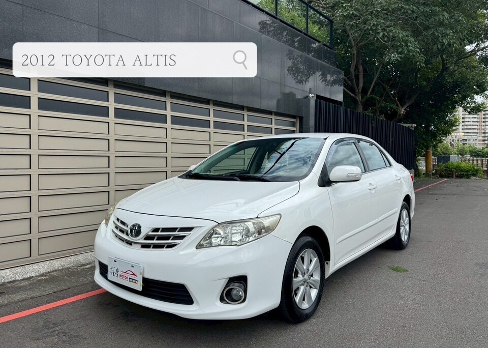 2012 TOYOTA  ALTIS